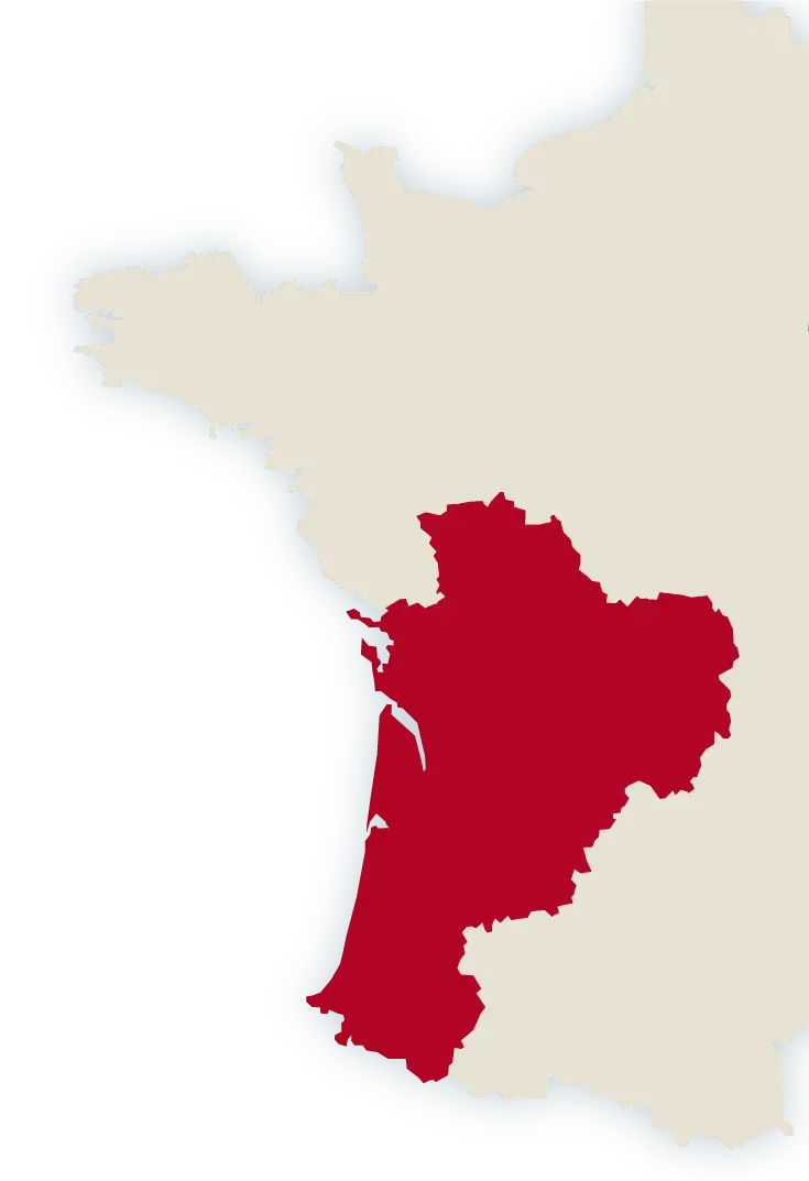 SOLTNER-avocats-nouvelle-aquitaine Carte intervention nouvelle Aquitaine